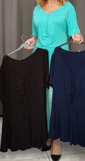 Cotton oversized top,in black,blue,mint green,plus size,3233